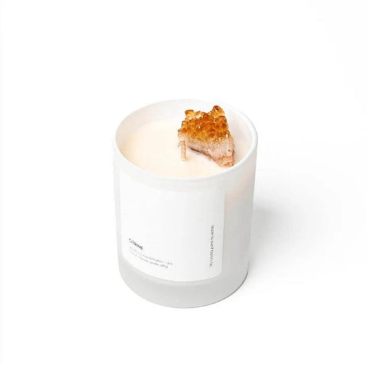 Crystal Candle Citrine